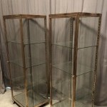 Pair of old shop display cases.(reserved)