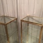 Pair of old shop display cases.(reserved)