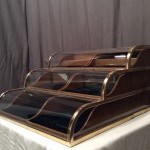 Three levels display case
