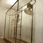 Big shop vintage display case